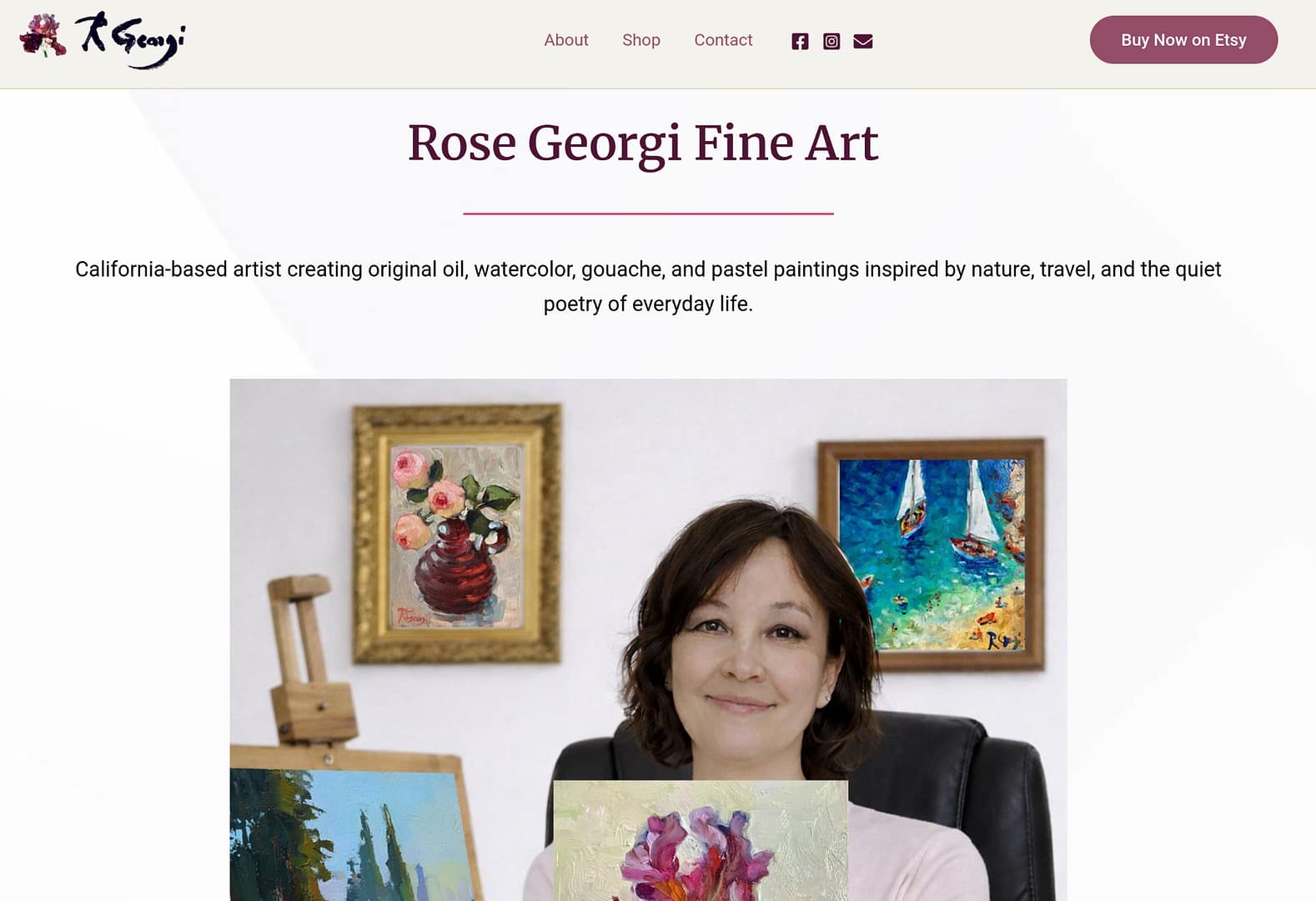 Rose Georgi Fine Art